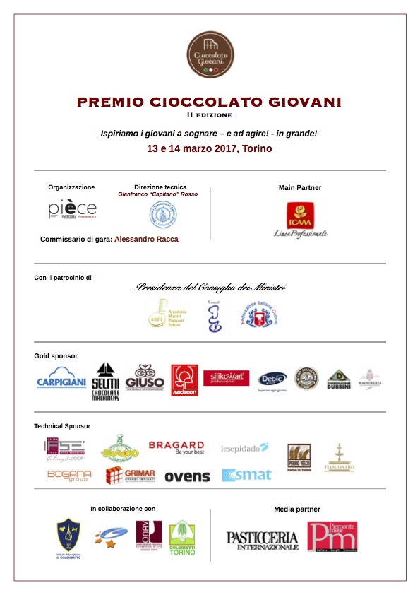Sponsor Cioccolato 2017